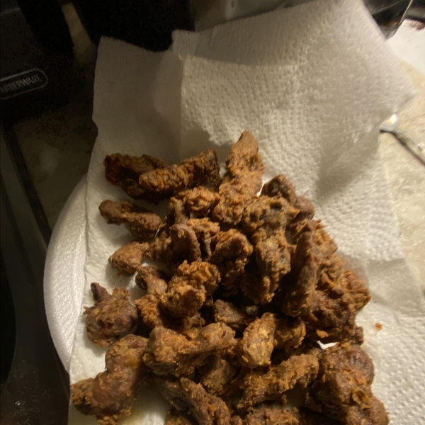 Southern Fried Chicken Gizzards