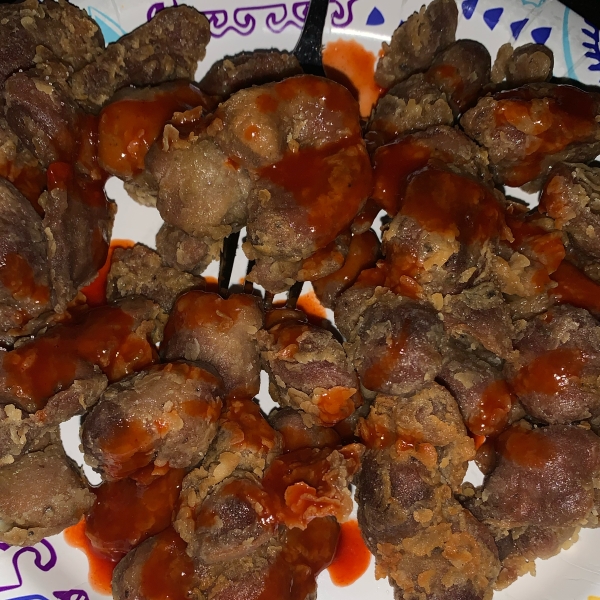 Southern Fried Chicken Gizzards