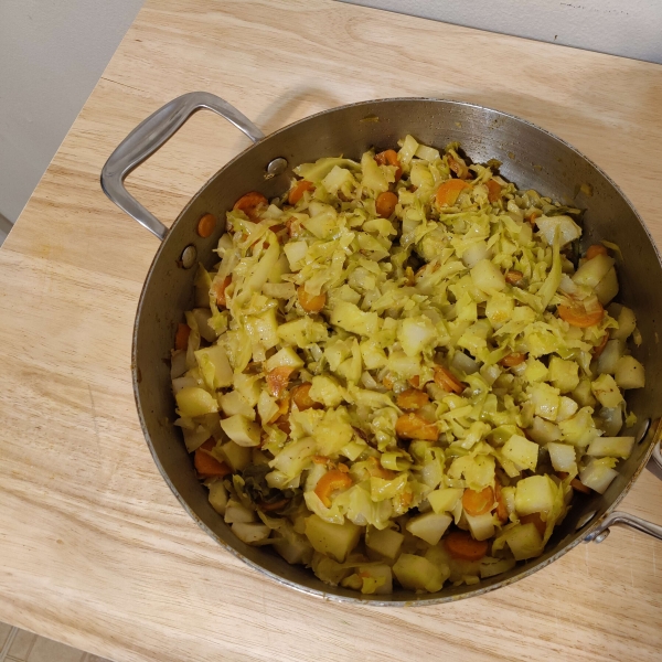 Ethiopian Cabbage Dish