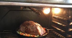 Chef James Holiday Prime Rib with Cabernet and Dried Cherry Sauce