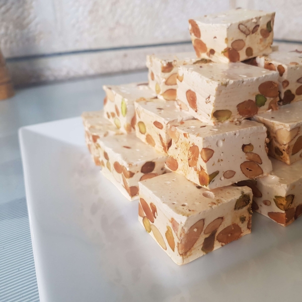 Torrone (Italian Nut and Nougat Confection)