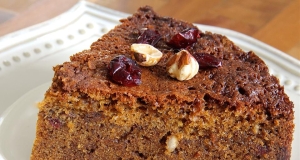 Cranberry-Hazelnut Coffee Cake