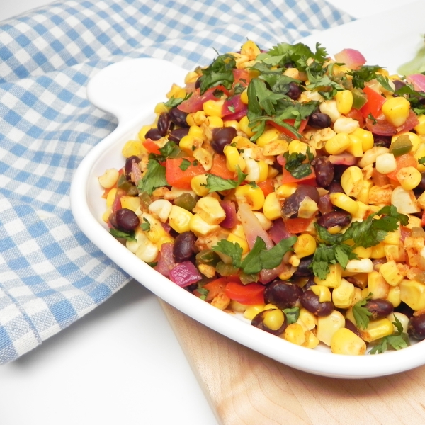 Southwestern Corn and Black Bean Skillet