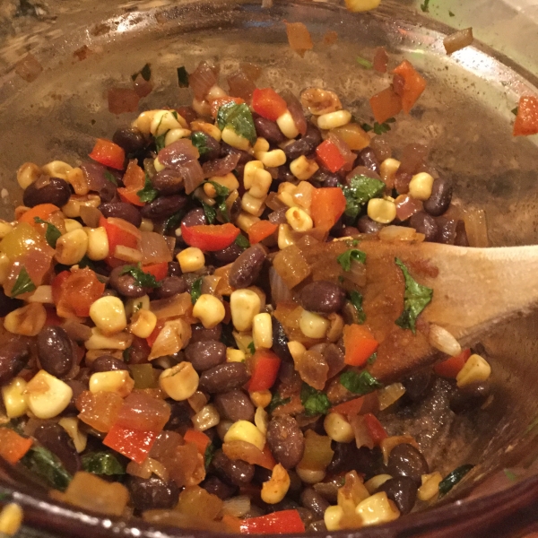 Southwestern Corn and Black Bean Skillet