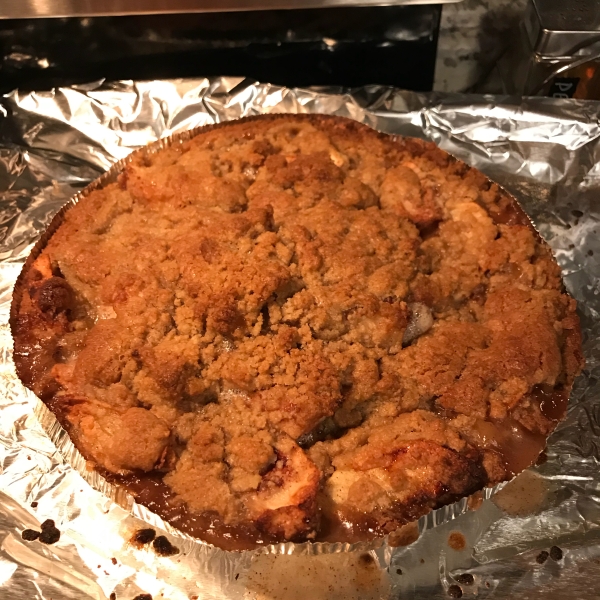 Apple Streusel Pie