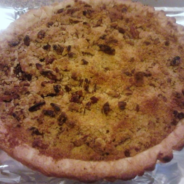 Apple Streusel Pie