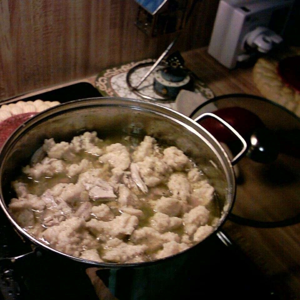 Old Fashioned Chicken and Dumplings