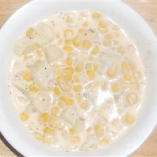 Southwest Style Creamy Corn Chowder