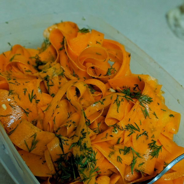 Rainbow Carrot Salad