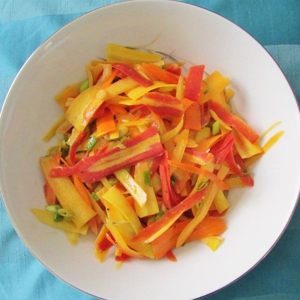 Rainbow Carrot Salad