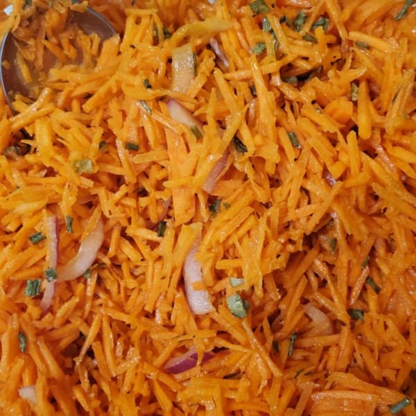 Rainbow Carrot Salad