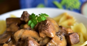 From-Scratch Venison Stroganoff