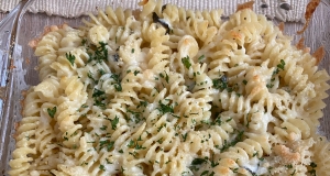 Baked Lemon-Basil Pasta