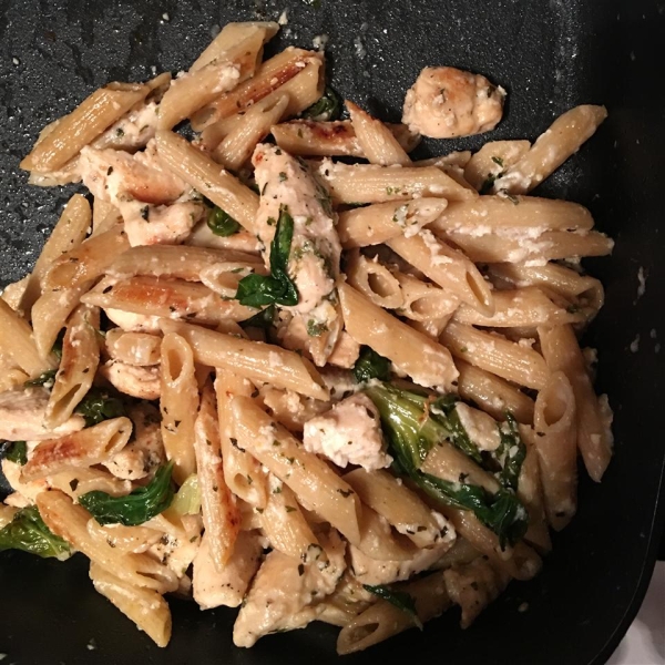 Baked Lemon-Basil Pasta