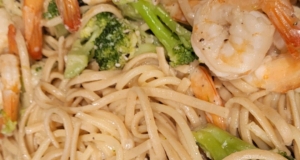 Shrimp Lemon Pepper Linguini