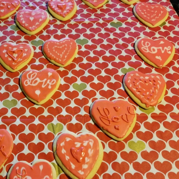 Easy Valentine Sandwich Cookies