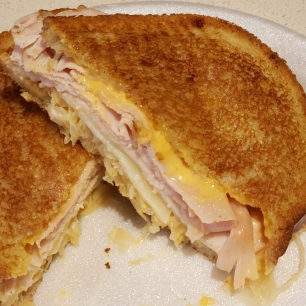 Grilled Turkey Reuben Sandwiches