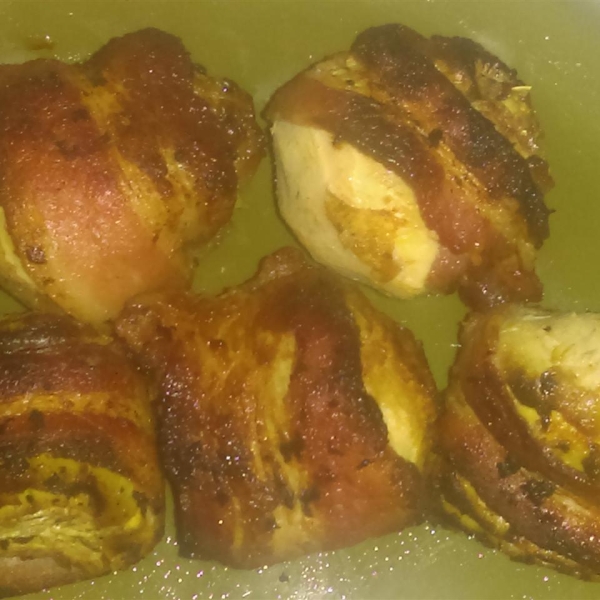 Bacon Wrapped Artichoke Hearts