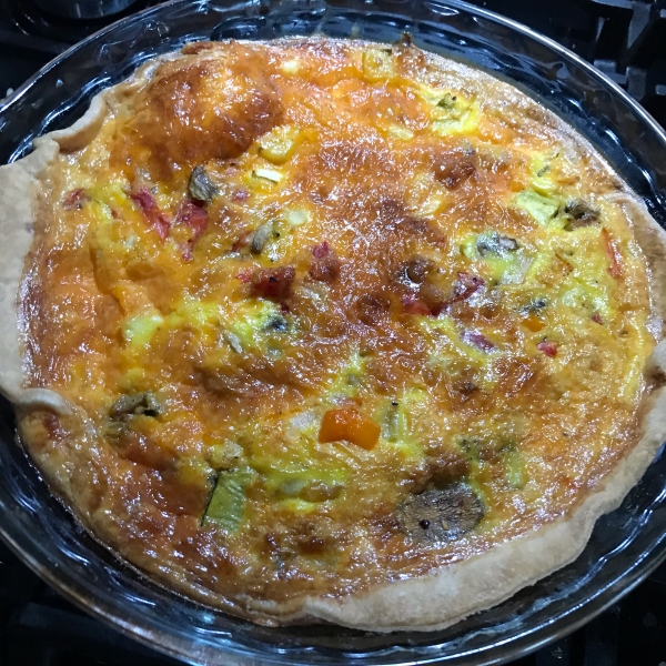 Vegetarian Quiche