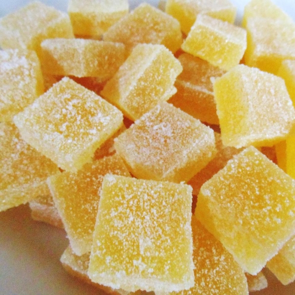 Pina Colada Fruit Jellies