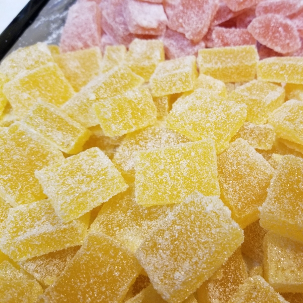 Pina Colada Fruit Jellies