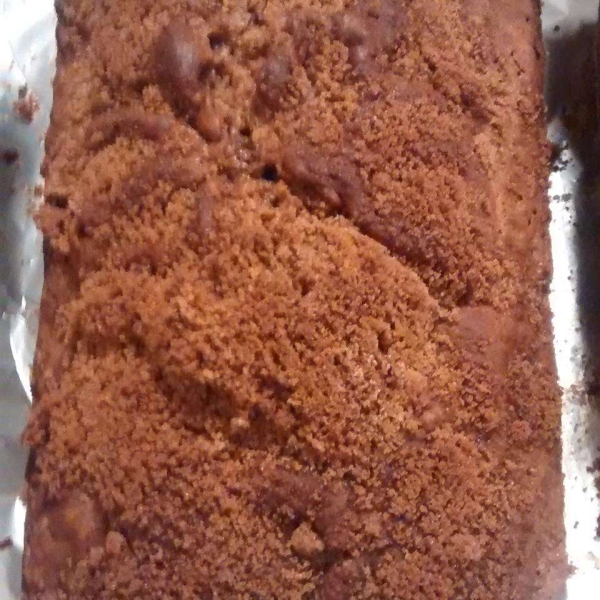 Zucchini Bread with Cinnamon Sugar Topping