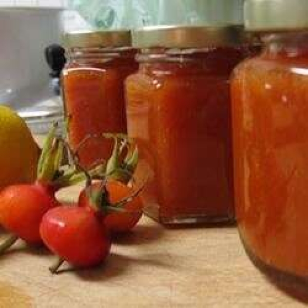 Rose Hip Freezer Jam