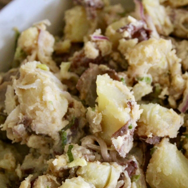 Warm Dijon Potato Salad