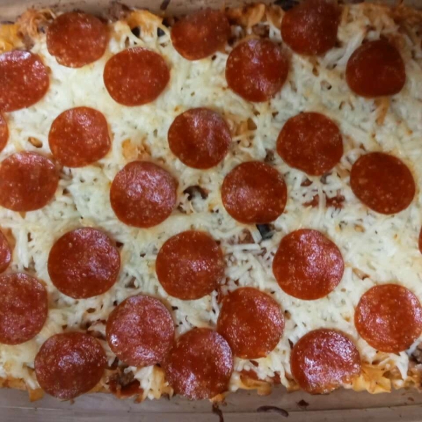 Pepperoni Pizza Casserole