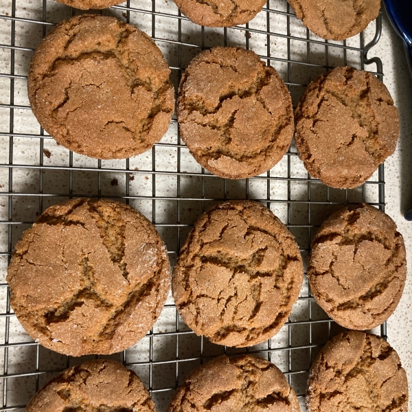 Molasses Sugar Cookies