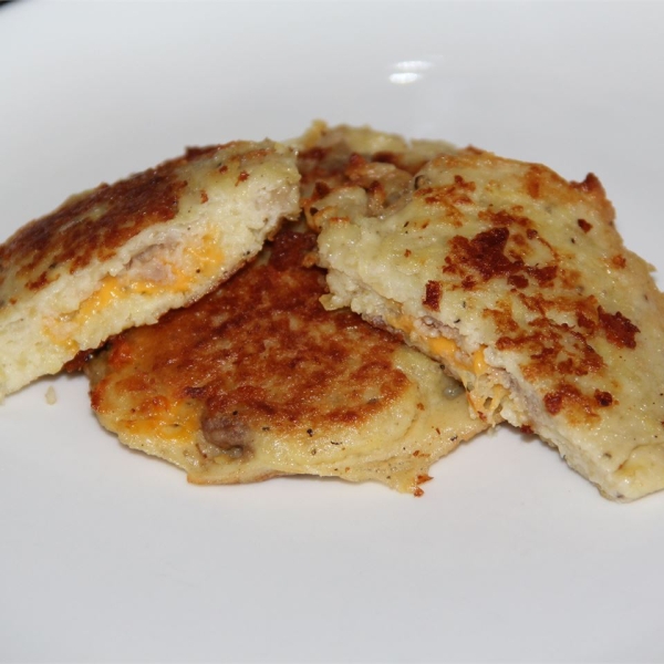 Delicious Stuffed Potato Pancakes