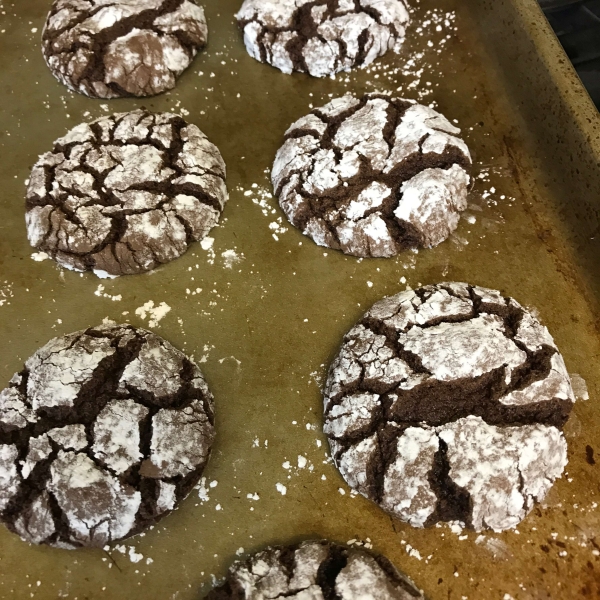 Chocolate Sugar Drop Cookies