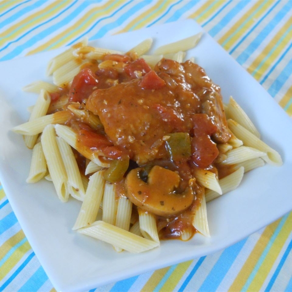 Teresa's Hearty Chicken Cacciatore