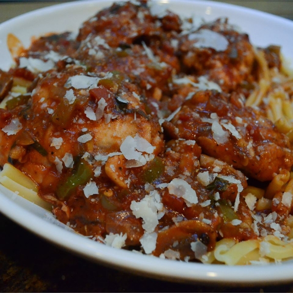 Teresa's Hearty Chicken Cacciatore