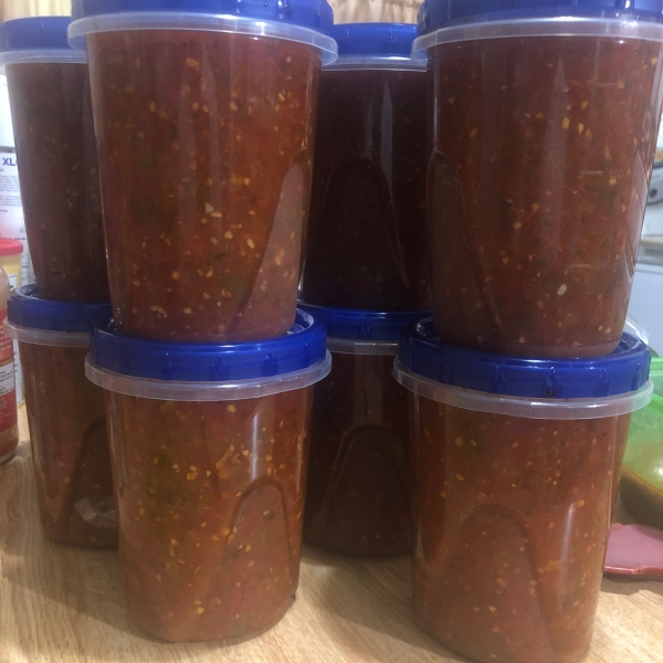 Stephanie's Freezer Spaghetti Sauce