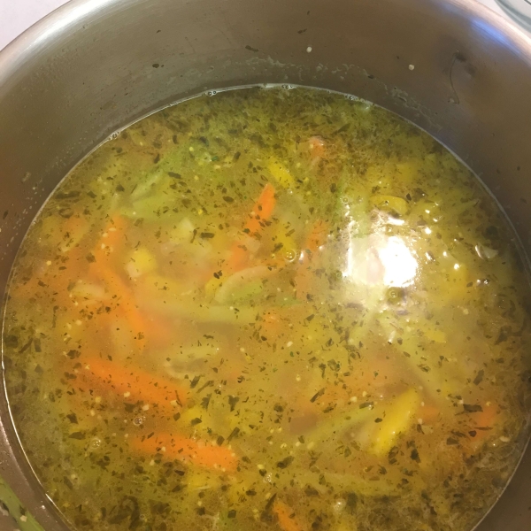 Celery and Carrot Soup