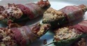 Bacon-Wrapped Peanut Butter Jalapenos