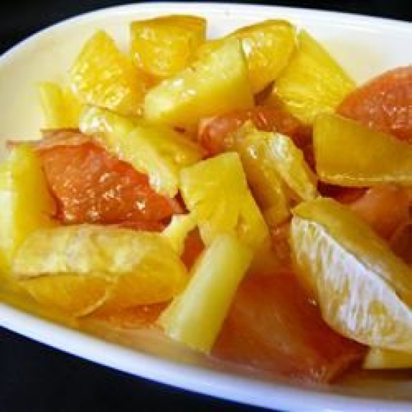 Warm Winter Citrus Dessert