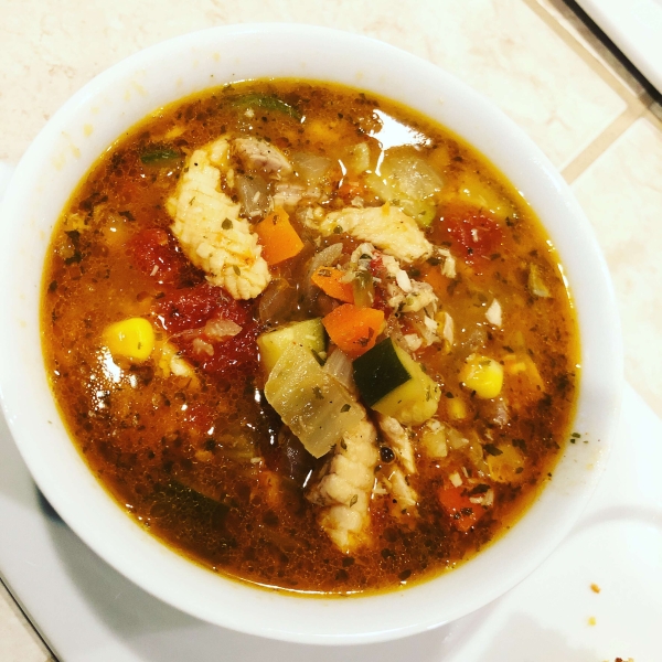 Spicy Catfish Chowder