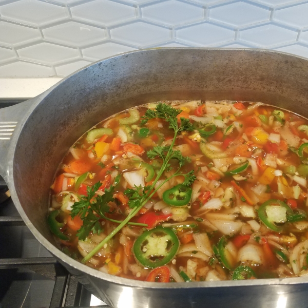 Mexican Turkey Soup