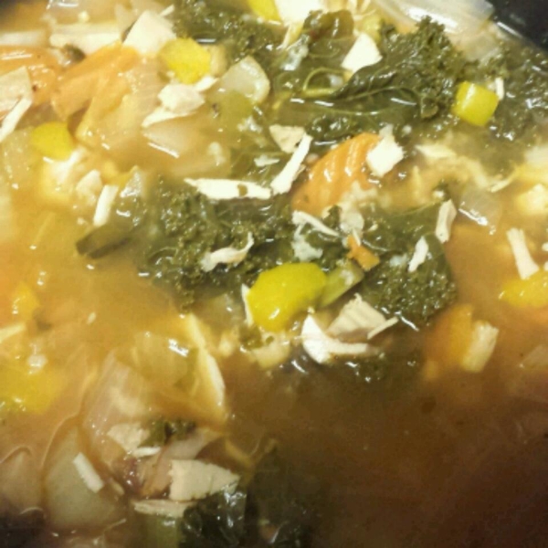 Mexican Turkey Soup