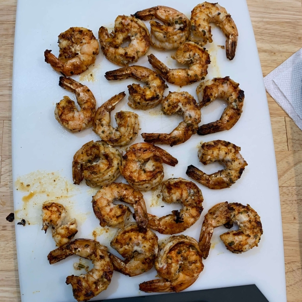 Grilled Garlic and Herb Shrimp