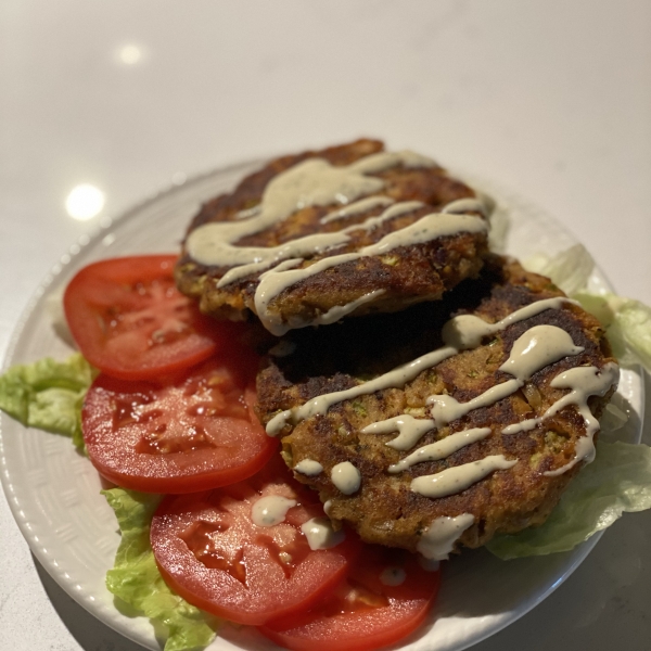 Salmon Croquette Burgers