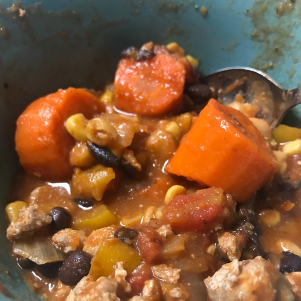 Black Bean and Chickpea Chili