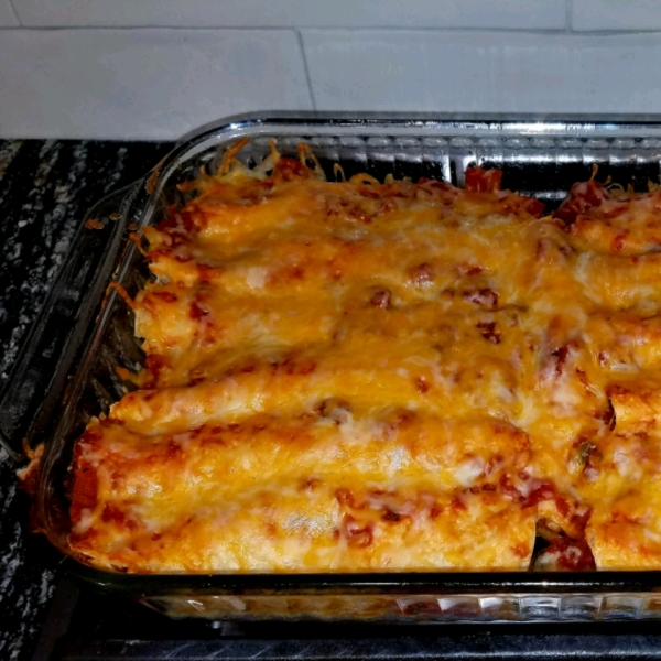 Kingfish Enchiladas