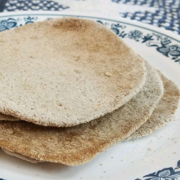 Quick Whole Wheat Chapati