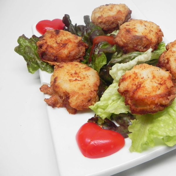 Easy Fried Scallops