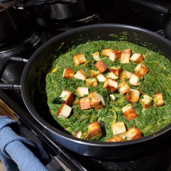 Authentic Saag Paneer