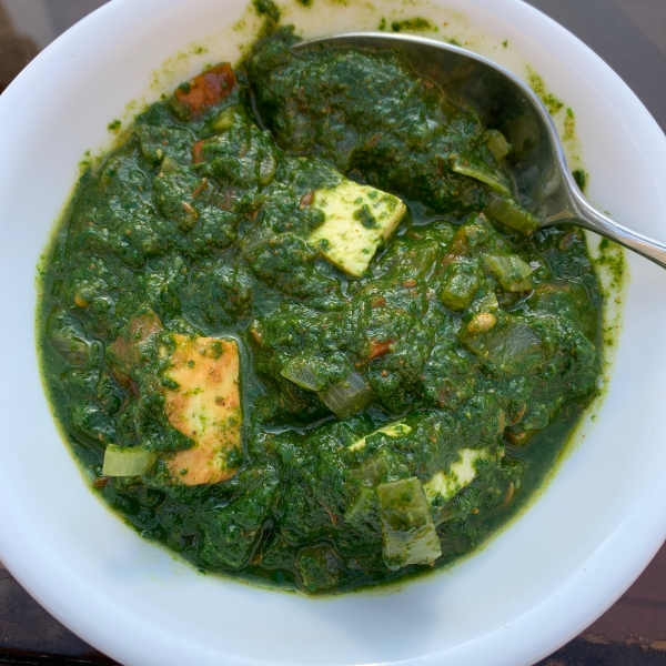 Authentic Saag Paneer