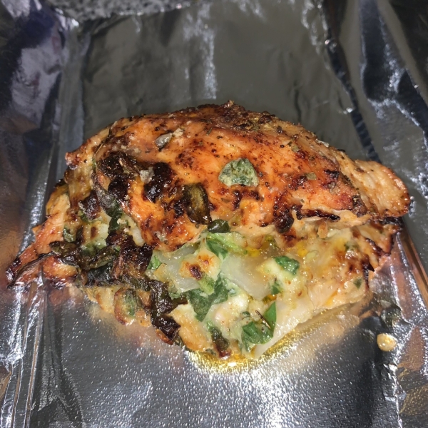 Cottage Cheese Spinach Chicken